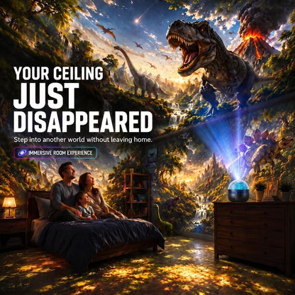 🦖🎁360° Smart Holographic Starry Sky Projector (HD Smart Dynamic 5D)