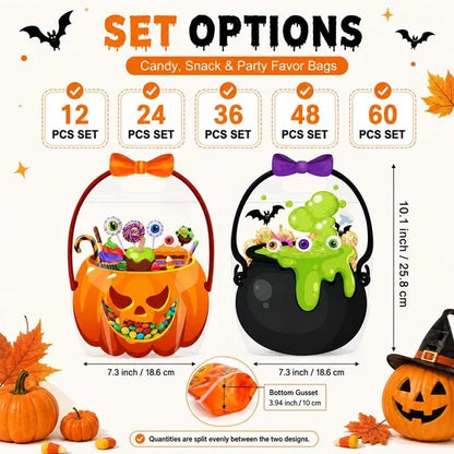 🔥Last Day 50% OFF - 🎃Halloween Plastic Goodie Bags