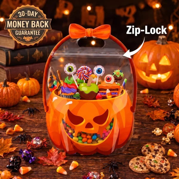 🔥Last Day 50% OFF - 🎃Halloween Plastic Goodie Bags