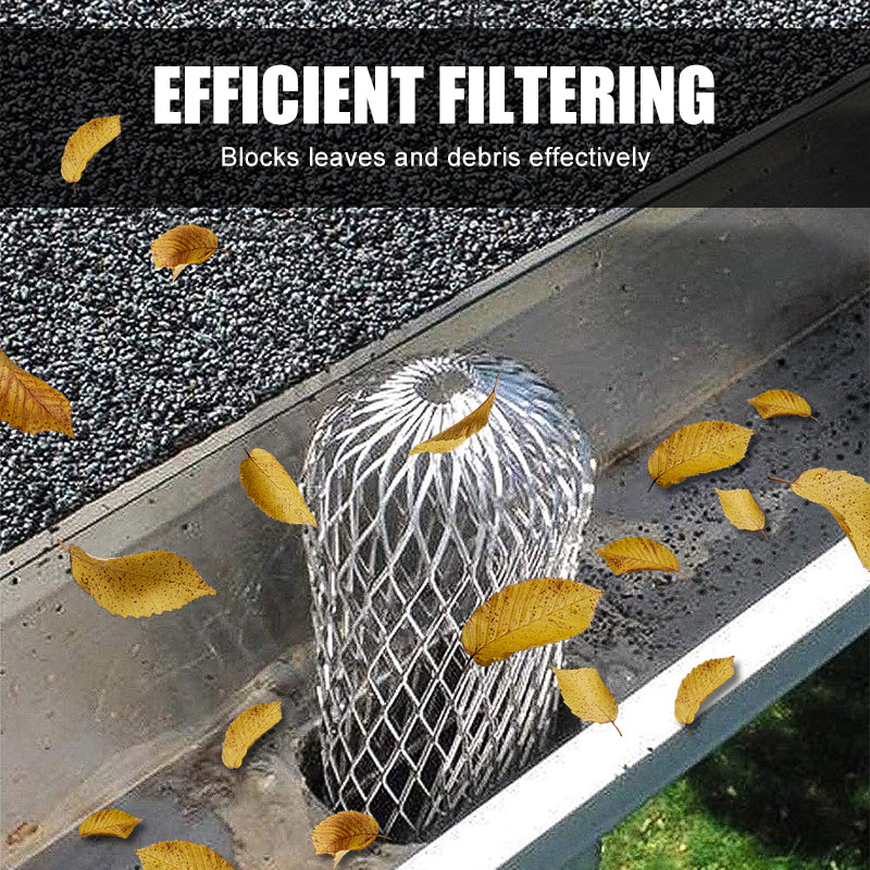 🥳HOT SALE🥳💞50K+ SOLD! Downspout Guards – Mesh filter, rust-resistant & easy install. Clog-free gutters – grab yours! ✅