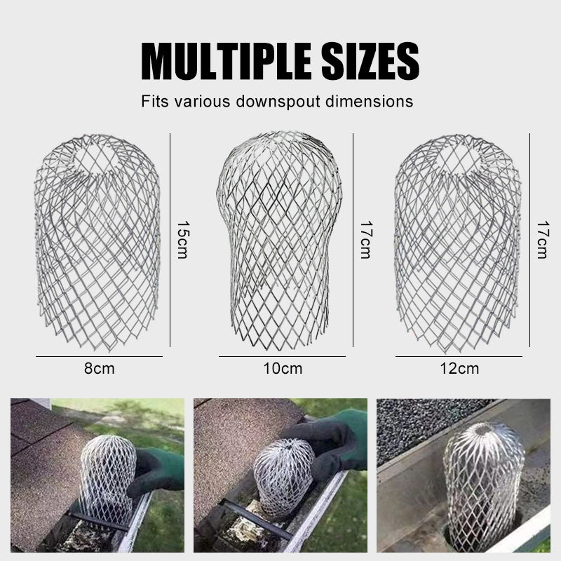 🥳HOT SALE🥳💞50K+ SOLD! Downspout Guards – Mesh filter, rust-resistant & easy install. Clog-free gutters – grab yours! ✅